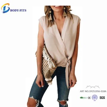 Bluzki i koszule damskie bez rękawów